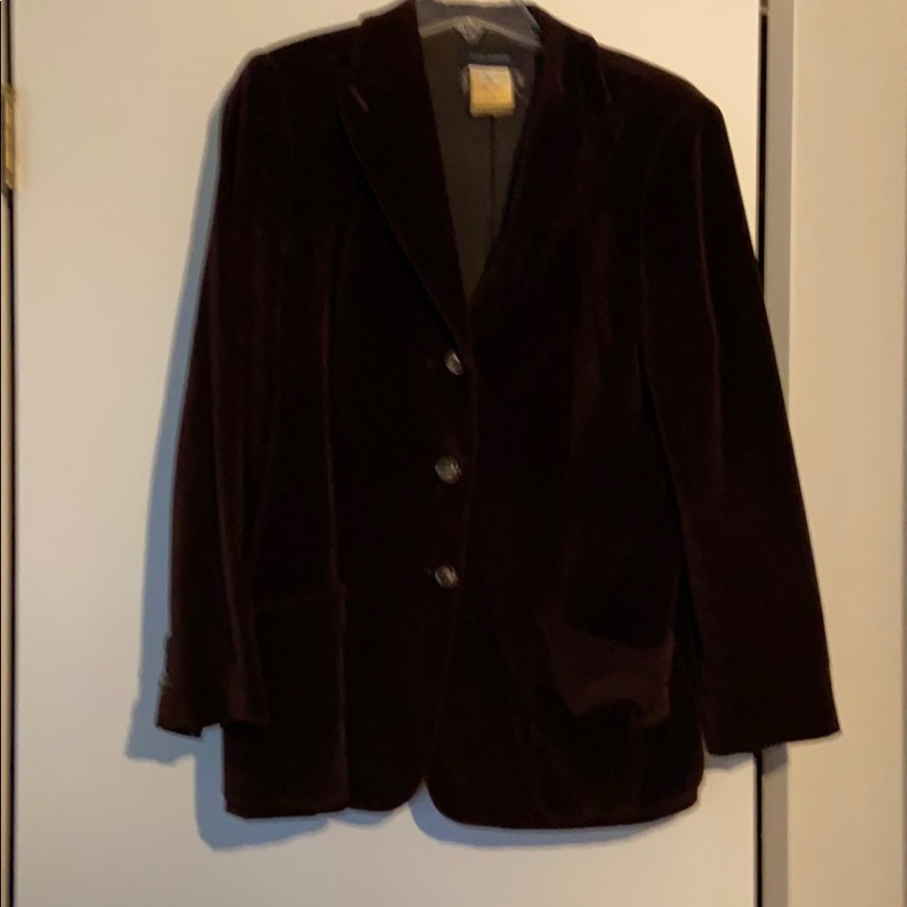 Vintage Velour jacket, Italian made